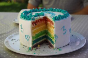 Birthday Cake: Rainbow