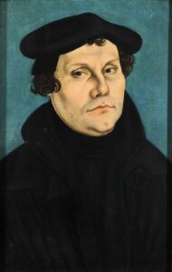 Martin Luther, 1528 portrait by Lucas Cranach the Elder